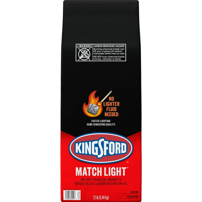 Kingsford Match Light Instant Charcoal Briquettes, 12 lbs