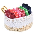 thumbnail image 2 of Miniature Needlework Kit, 1:12 Simulation Mini Sewing Supply Needle Box Delicate Beautiful Safe    For Gift For Dollhouse Decoration, 2 of 8