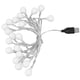 thumbnail image 3 of Cadena De Luces, Decoración Impermeable 20 Luces LED De Cadena Luz Blanca Cálida Para Patios Para Hogares, 3 of 7