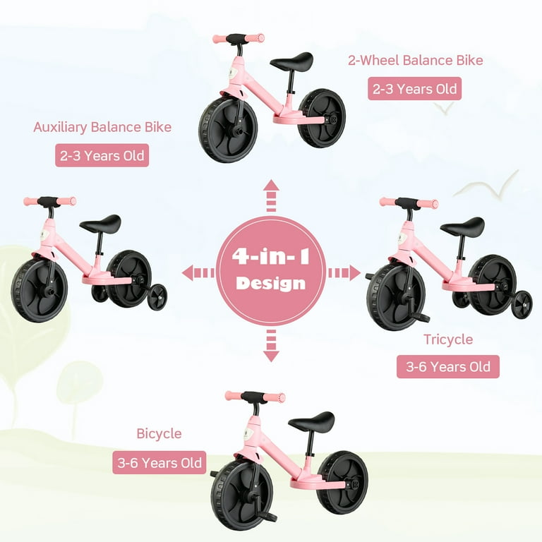 Bike with pedals online for 3 year old