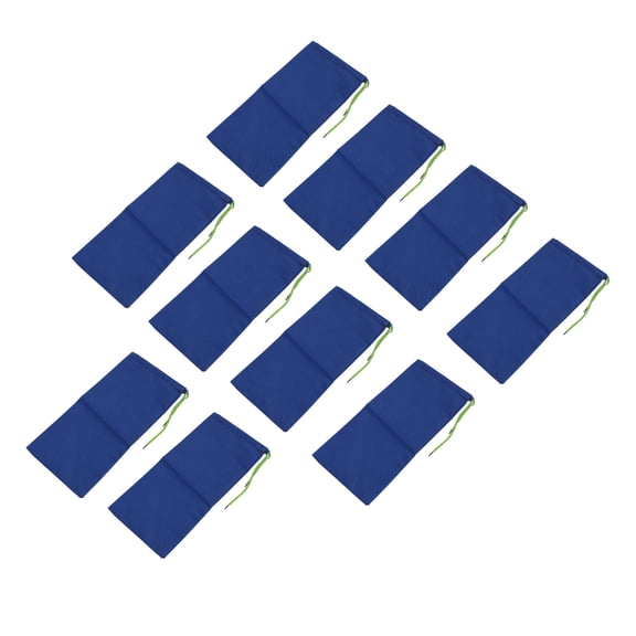 10Pcs Water Activated Flood Barriers Drawstring Flood Prevention Sand Bag for Gate Garage Basement