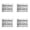Silver 4 Packs, variant on Functional And Creative Stainless Steel Fridge Magnet: Your Go To Unit Conversion Chart For Daily Household Needs, 11 cm×8.5 cm, Black