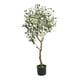thumbnail image 2 of Olivo artificial con maceta, hojas verdes, 1,2 m, ideal para oficina, interior y hogar. Estilo B, 2 of 9
