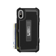 UAG iPhone Xs / X [5.8-inch screen] Trooper Card Case [Black]