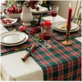 thumbnail image 5 of Tartan Plaid Table Runner for Home Kitchen Dinner Party Holiday Christmas Table Decorations - Scottish Christmas Table Runners, 5 of 12