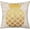 Golden, variant on Dahlia Floral Pillow Covers 18x18 Inch Summer Geometric Flower Leaves Green Grey Throw Pillow Cases Linen Square Farmhouse Outdoor Decor Cushion Cover for Home Bedroom Living Room