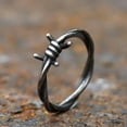 thumbnail image 2 of ZMY Home Stainless Steel Band Ring - Wire Knot Design Stylish Jewelry (6), 2 of 6