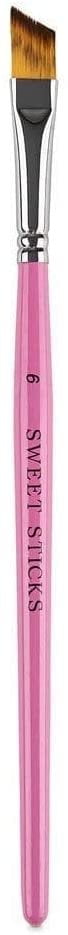 Sweet Sticks Brush for Cake Decoration, Angular Flat # 6