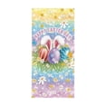 thumbnail image 1 of SLYNSHome Easter Door Cover Cute Bunny Rabbit Floral Spring Door Banner Easter Decoration, 1 of 6