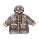 thumbnail image 1 of Gibobby Chamarra de forro polar para niños y niñasAbrigo de tela de invierno para niños, niños y niñas con abrigo grueso de paño largo de lana, abrigo de(Azul, 6-12 Meses), 1 of 5