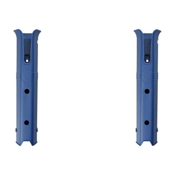 Soporte para Caña Pescar Poste Barco Tubos Montados en La Pared Enlaces Kayak () Azul
