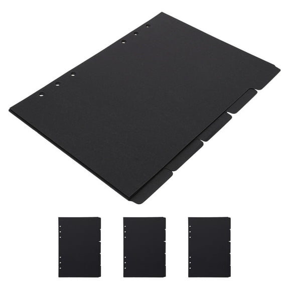 Worgeous  20 Pcs Hanging Folders Binder Dividers Index Separator Page