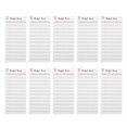 thumbnail image 1 of 20pcs Budget Sheets Cash Plan Cards Budget Cards Expense Budget Sheets (Red), 1 of 8