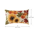 thumbnail image 5 of Greendale Home Fashions 19'' x 12'' Reversible Outdoor Throw Pillow, Set of 2, Marisol, 5 of 6