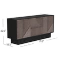 thumbnail image 4 of Beader Server in Black Wood and Metal, 4 of 8