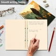 thumbnail image 5 of WOBOGO Homeless Man and Dog Notebook College Horizontal Grid Paper Ink Spill Resistant Water Resistant Cover 8.3x5.7x0.4in, 5 of 8