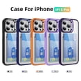 thumbnail image 2 of Fashionable Card Insert Bag Phone Case Suitable for IPhone11 12 13 14 15 Pro Max Lens Stand Protection Shockproof Soft TPU Cover (Light purple,For IPhone 11), 2 of 6