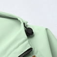 thumbnail image 5 of Sookity Men's Rain Jacket Winter Warm Snow Coat Waterproof Windbreaker Hooded Work Outerwear Warm Jackets with Pockets chaqueta acolchada hombre Mint Green,XXXL, 5 of 8