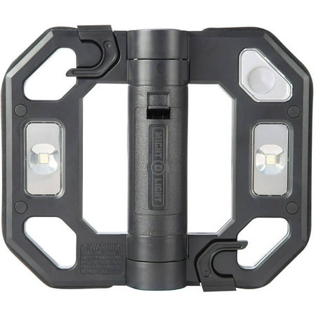 Might-D-Light 200-Lumen Black Mini Compact Folding LED Work