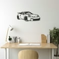 thumbnail image 4 of LaModaHome Exclusive Car Silhouette Metal Wall Art Decor – Durable & Artistic Metal Wall Art for Home and Office Decor, Perfect for Any Interior Design Aesthetic, 4 of 4