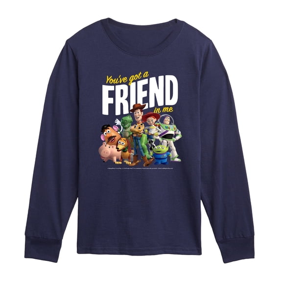 Toy Story - You've Got Friend In Me Toddler Boys' Toddler Long Sleeve Graphic T-Shirt