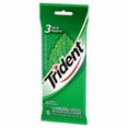 thumbnail image 2 of Trident Gomme Sans Sucre, Saveur Menthe Verte, Lot de 3 (42 Pcs au Total), 2 of 5