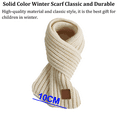 thumbnail image 2 of Foulard pour Tout-Petits Enfants Garçons Filles Hiver Tricotée Chaude Foulards Cache-Cou, 2 of 5