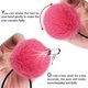 thumbnail image 3 of Hair Ties,16pcs Pom Pom Elastic Hair Ties Hair Pom Fluffy Ponytail Holders For Girls Toddlers Pigtail,8 Colors/2 Inches, 3 of 5