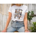 thumbnail image 3 of Moonlight Apparel Halloween Ghost Book Lover T-Shirt for Women Spooky Bookshelf Reading Graphic Tee Cute Fall Ghost Pumpkin Bat Shirt Funny Bookworm Bookish Reader, 3 of 7