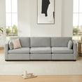 thumbnail image 3 of CHITA Sectional Couches Modular Sofa for Living Room, 3PC in Dove Gray, 3 of 8