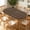 Chocolate-Square-Tile, variant on YESAD Elastic Tablecloth For Oval Tables, Waterproof Tablecover For Up To 42X68in Oval Table Cover, Dining Tablecover For Indoor And Outdoor, Holiday, Retro-Yellow-Flower