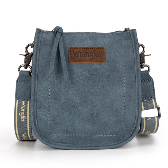 Wrangler Small Crossbody Bags for Women Cute Mini Purses Shoulder Handbag, Jean