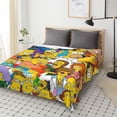 thumbnail image 4 of Simpsons Air Conditioning Blanket Lightweight Thermal Bed Quilt Ultra Cozy Throw Blanket Tapestry For Bedding Sofa And Travel 70"X80", 4 of 8
