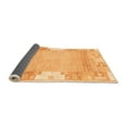 thumbnail image 2 of Ahgly Company Indoor Square Abstract Orange Modern Area Rugs, 6' Square, 2 of 4