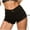 Black, variant on HaoXianJian Women's Jean Shorts Casual Mid Waist Stretch Denim Shorts Cutout, Hot Pants Cut Off Ripped Nightclub Beach Shorts Party Clubwear Hot Pants