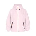 thumbnail image 2 of Zimjoy Men's Soft Shell Jacket Water Resistant Lightweight Hooded Rain Coat Athletic Big and Tall Full Zip Jackets with Zipper Pocket Golf Running Coat, Pink M, 2 of 4