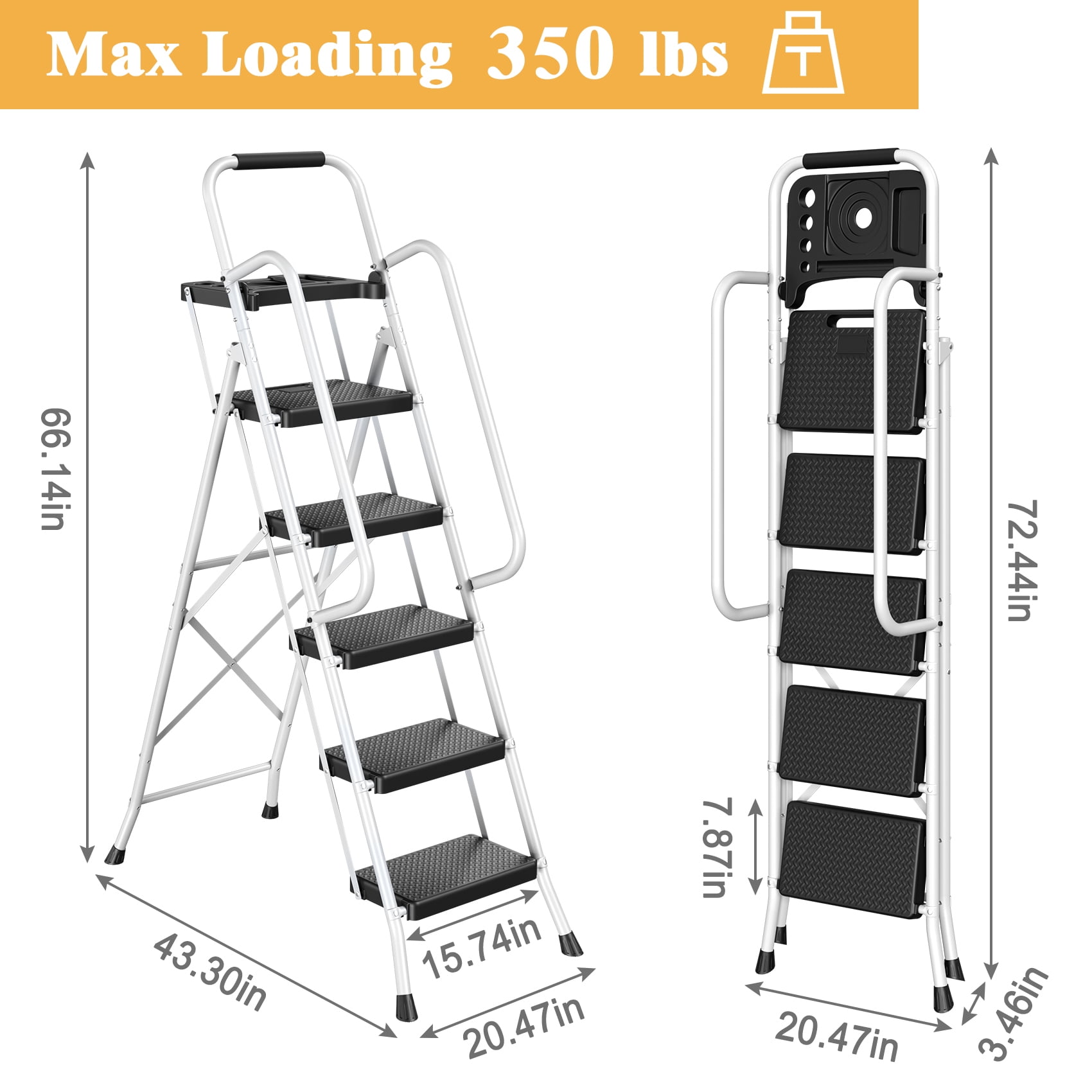 Vevor A-frame telescopische ladder Ladder vanaf € 11
