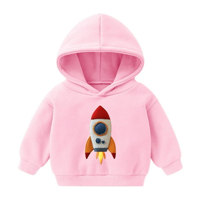 YUNAFFT Chandail à Capuche pour Enfants Imprimé Unisexe avec Poignets Élastiques et Capuche Réglable Mode Urbaine Décontracté Y2K