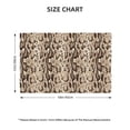 thumbnail image 4 of Placemats Set Of 4 / 6, Camouflage Print Snake Placemats For Dining Table Indoor/Outdoors Heat Resistant Washable Placemats 18" X 12", 4 of 7