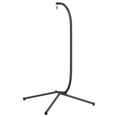 thumbnail image 4 of vidaXL Hanging Egg Chair Stand with Spring Hook Outdoor Garden Frame Steel, 4 of 15