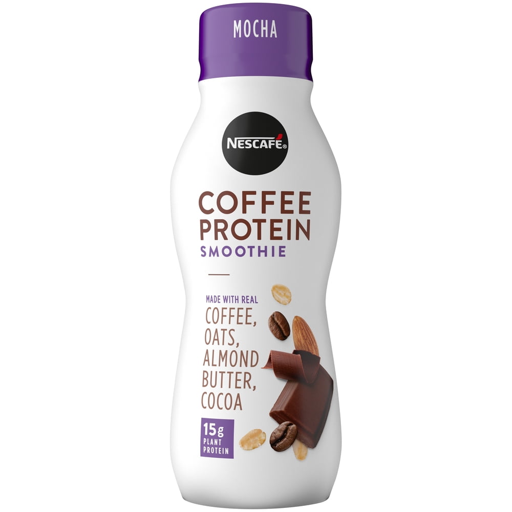 NESCAFE Mocha Coffee Protein Smoothie 11 fl. oz. Bottle