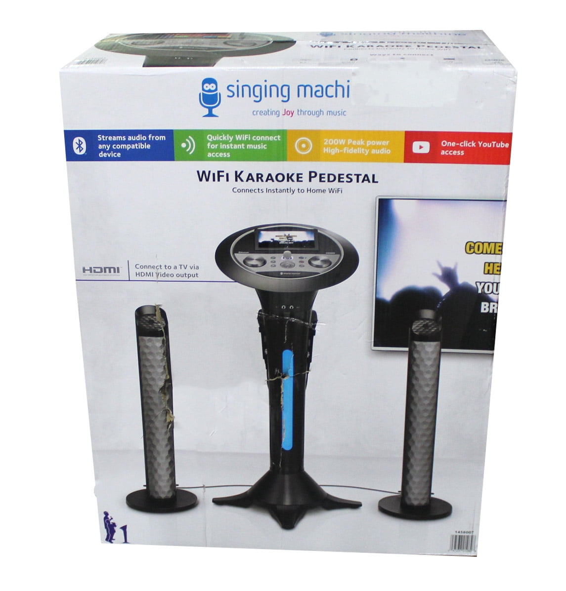 Singing Machine Pedestal Karaoke