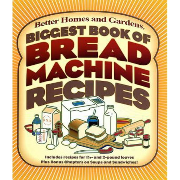 Pre-Owned Biggest Book of Bread Machine Recipes (Plastic Comb) 0696218534 9780696218538