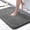 Dark Gray, variant on Extra Thick Non Slip Bathroom Rug 16x24 Inches Shaggy Soft Bath Mat Plush Microfiber Absorbent Water for Shower Tub Machine Washable