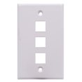 thumbnail image 3 of HUGFEGWE Plaque Murale 3 Ports, 2 Ports HDMI 4k + 1 Port CAT6 RJ45 Prise, Plaque Murale Module Clé HDMI & RJ45 Femelle à Femelle CJ25311-4521, 3 of 6