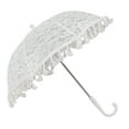 thumbnail image 4 of Paraguas de encaje blanco, sombrilla de encaje nupcial Vintage para boda, disfraz para fotografía de niños, paraguas de encaje para accesorios de fotografía 51322 H, 4 of 14
