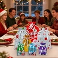 thumbnail image 2 of Oioii Christmas Drawstring Gift Bags,Reusable Eco-Friendly Drawstring Sacks for Holiday Wrapping Party Favors, F(28/7styles), 2 of 5