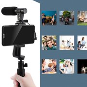 Tizuqe High Performances DSLR Shotguns Microphones 1/4Inch Mount For Documentary Interviews Videos