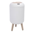 thumbnail image 1 of Motion Sensor Trash Can, Smart Sensor Rubbish Bin for Kitchen Bathroom Office, Touchless Garbage Can with Lid, Plastic Waste Basket, Compact Design, Space Saving Trash Can, 1 of 7
