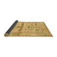 thumbnail image 2 of Ahgly Company Indoor Round Oriental Brown Traditional Area Rugs, 5' Round, 2 of 4